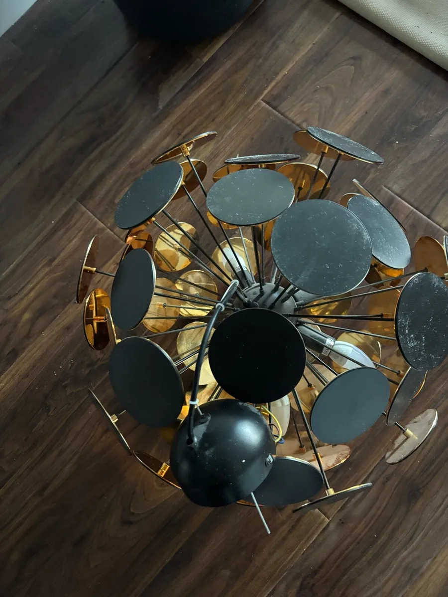 Black ceiling light - Image 4