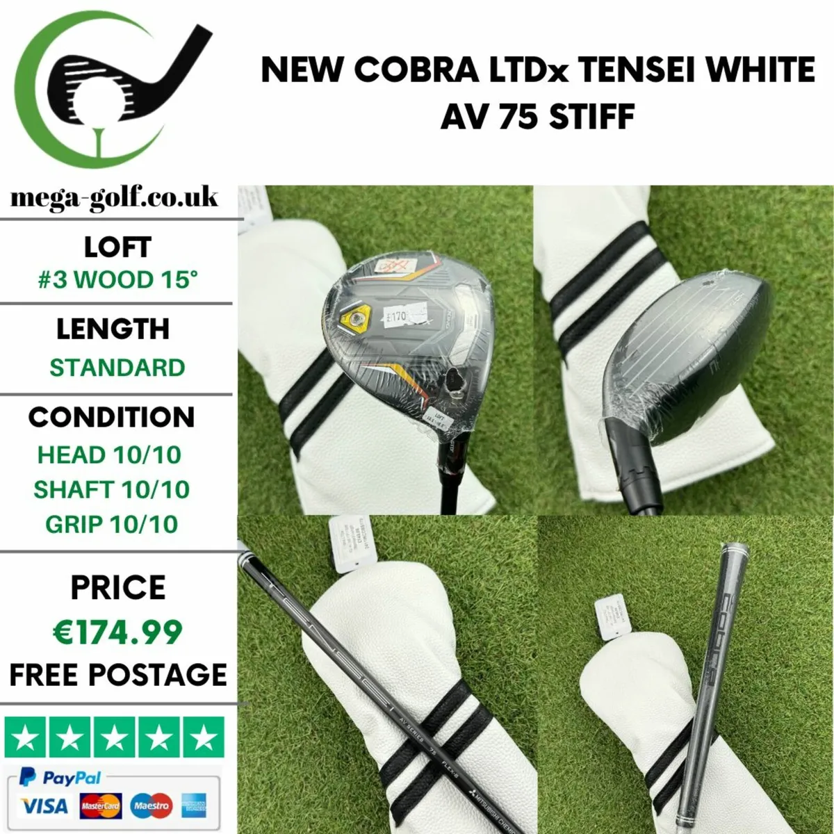 New Cobra LTDx #3 Wood 15° / Stiff - Image 1