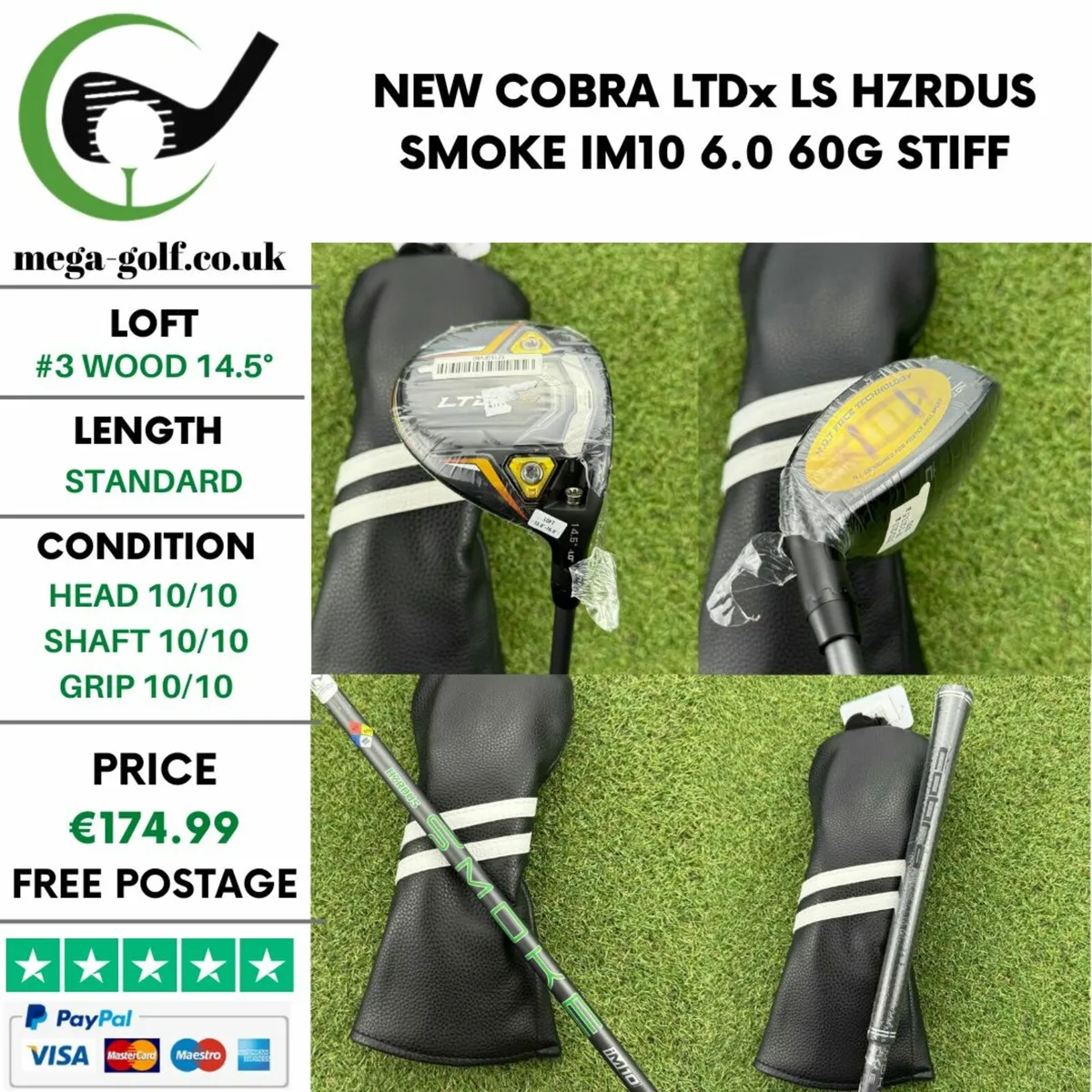 New Cobra LTDx LS #3 Wood 14.5° / Stiff - Image 1