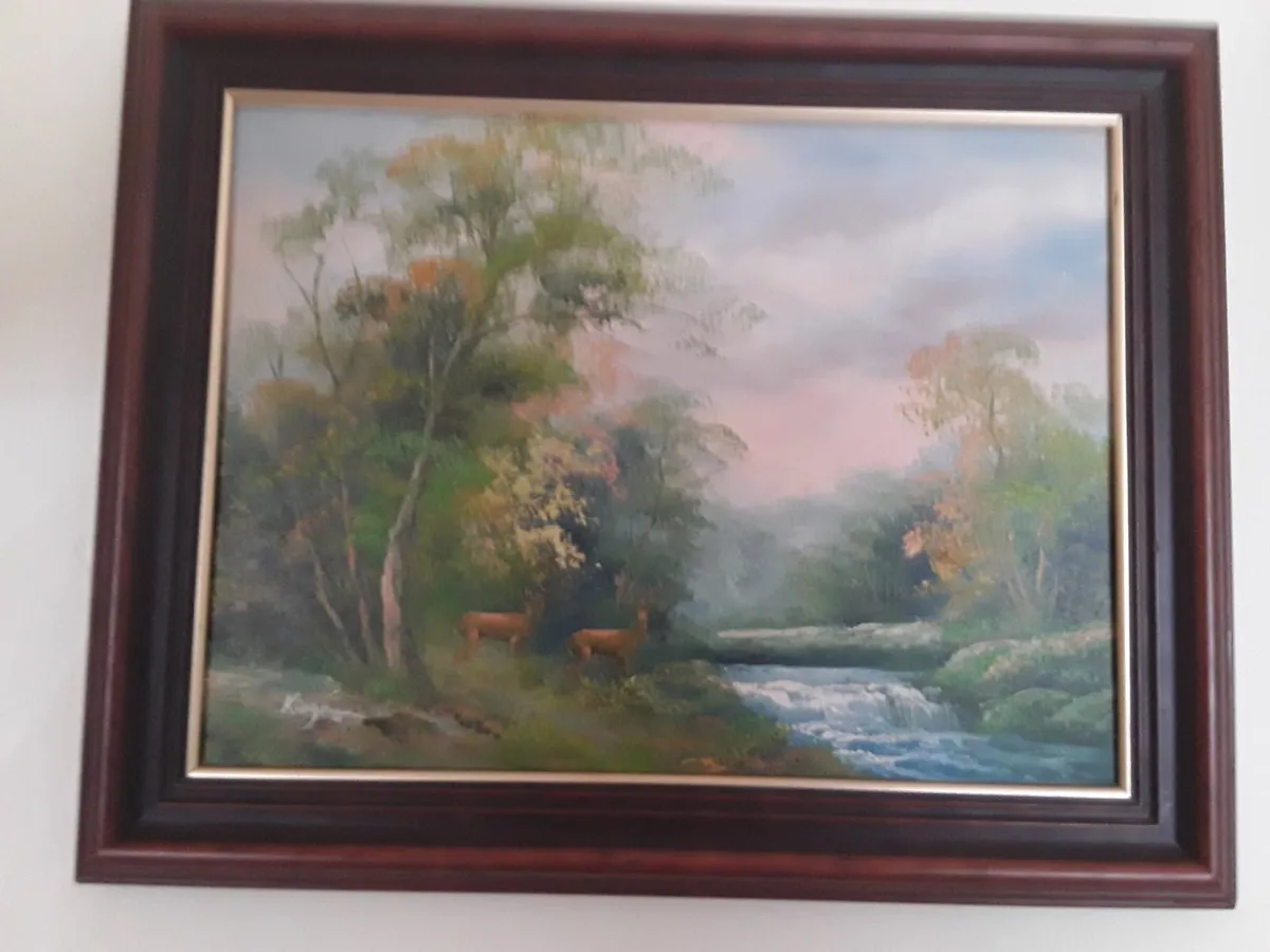 Lovely oil painting good condition - Image 2