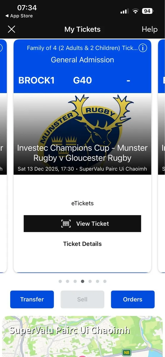 Munster rugby v Gloucester
