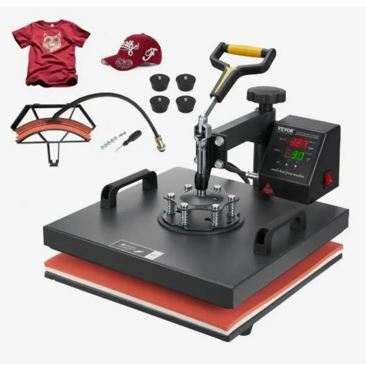 Heat Press Machine, 15x15inch / 38x38cm - Image 1