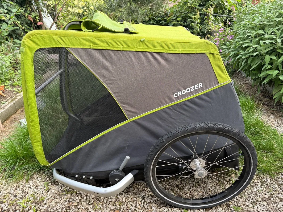 Bike trailer for large dog - Image 4