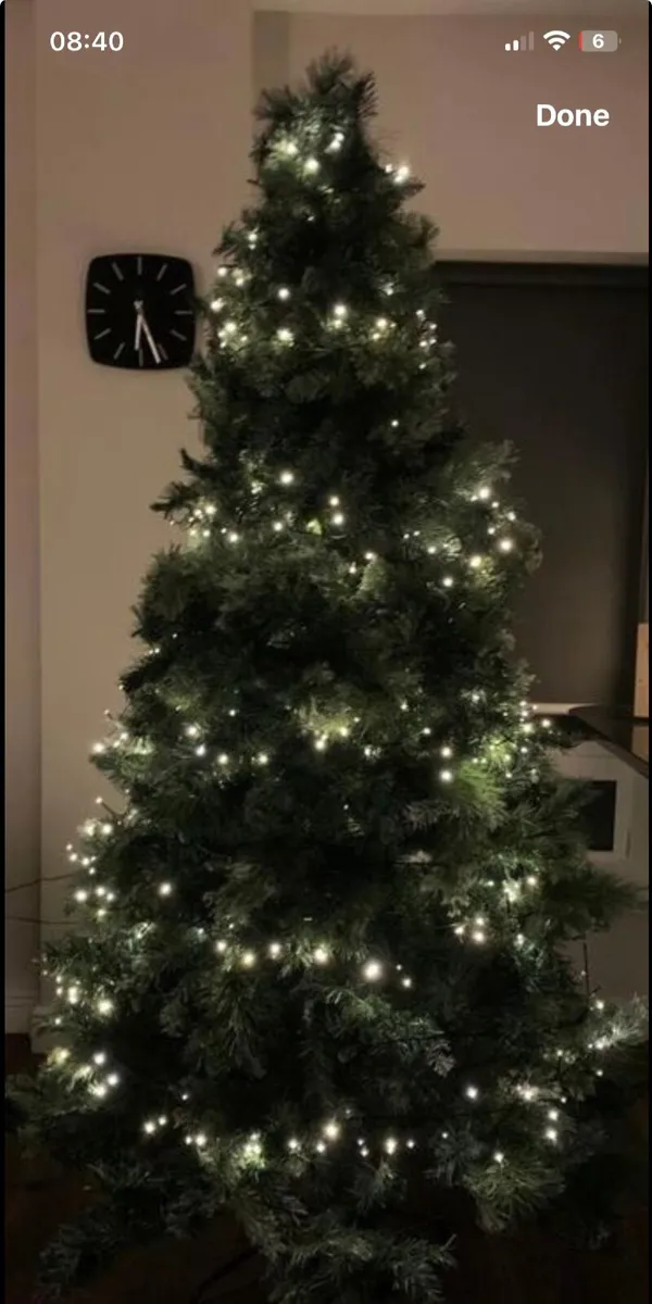 200 LED Christmas Lights - Warm White - Image 2