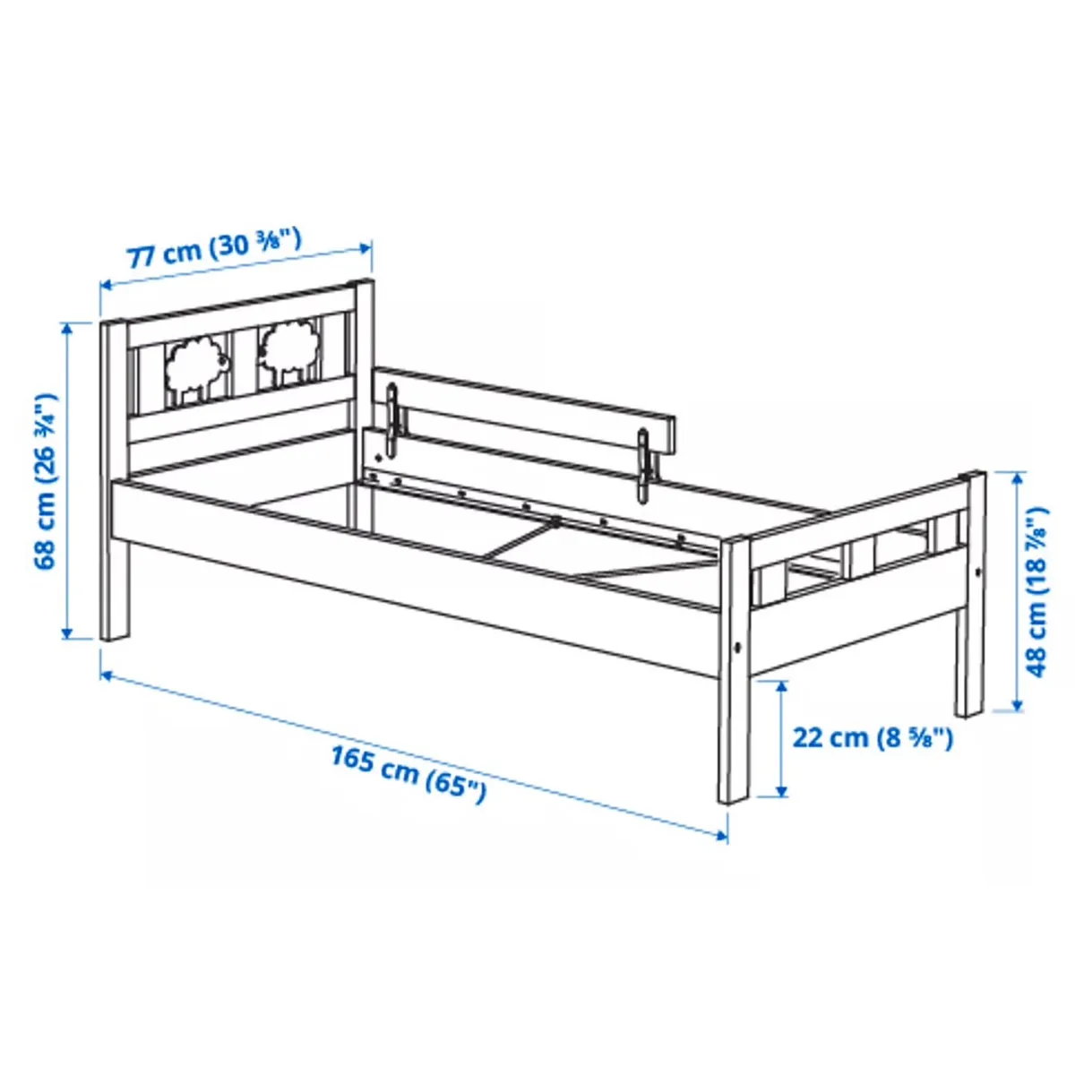 Kids bed frame - Image 2