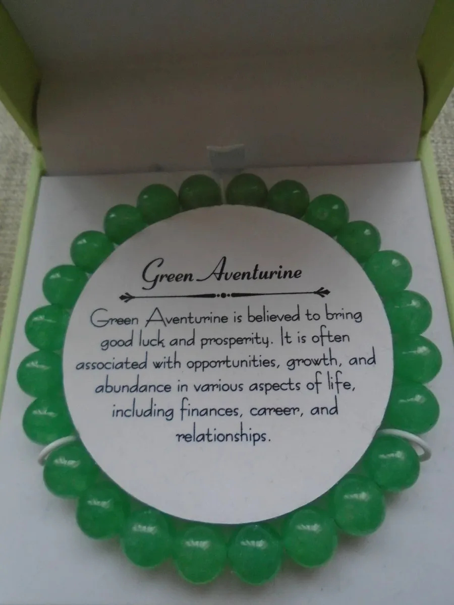 Green Aventurine bracelet, Gift. Gemstones - Image 1