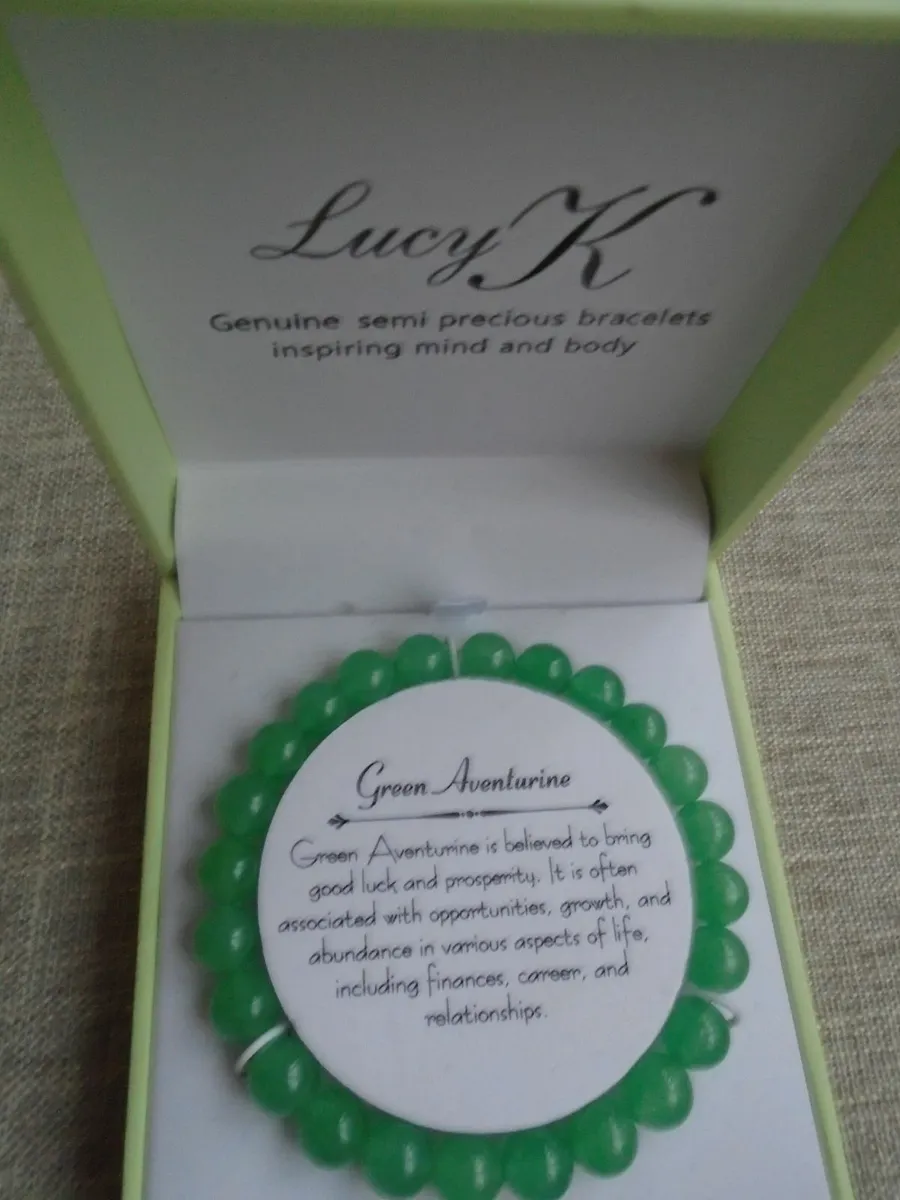 Green Aventurine bracelet, Gift. Gemstones - Image 3