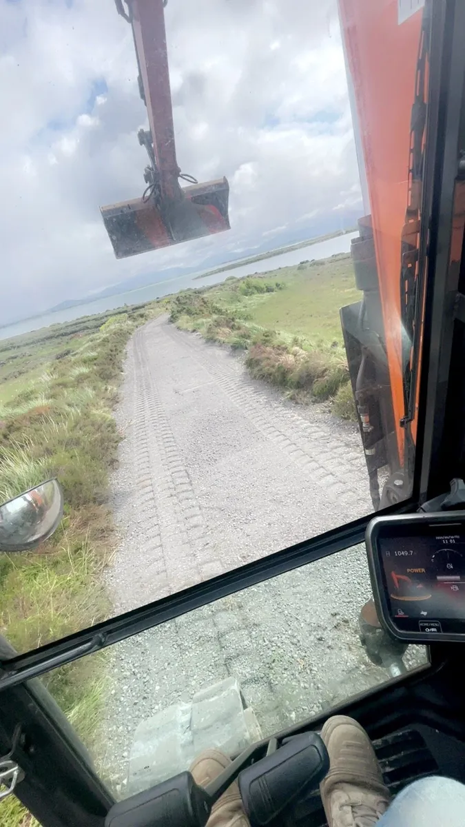 mini digger an driver hire - Image 2