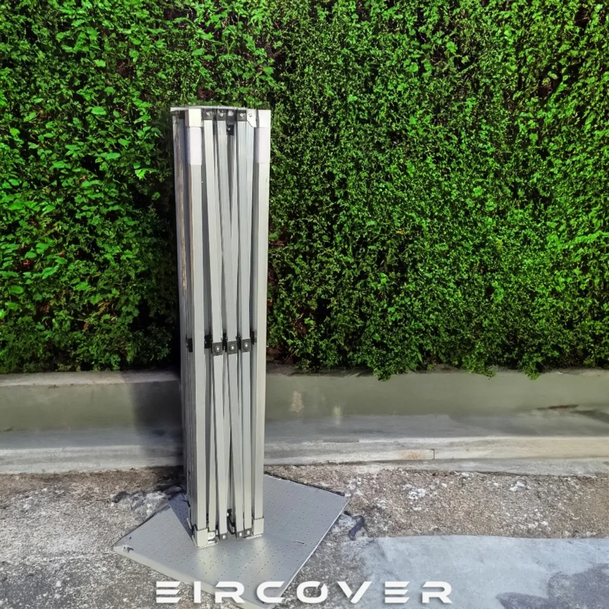 Pop Up Gazebo 3m x 3m  (10' x 10') Alu Frame White - Image 3