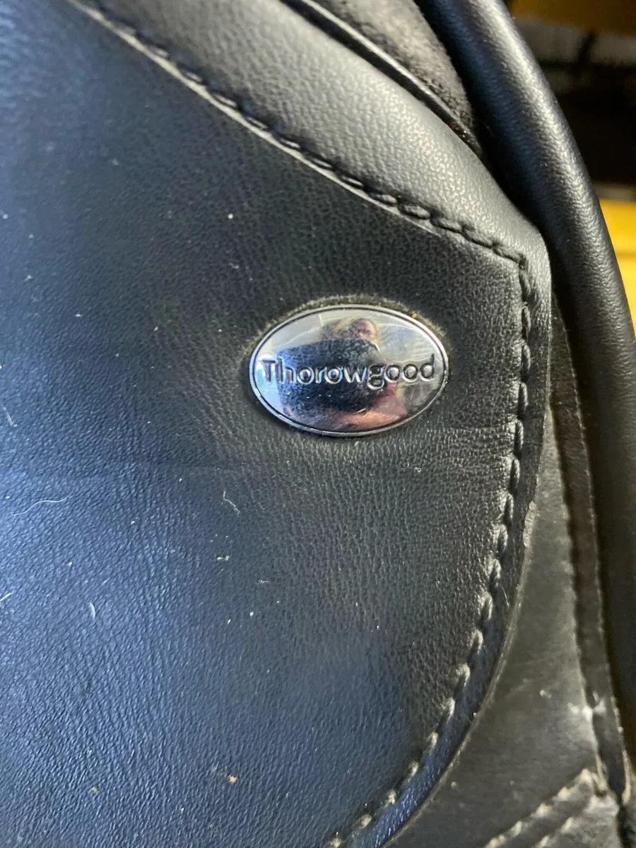 Thorowgood T4 17.5 adjustable saddle - Image 1