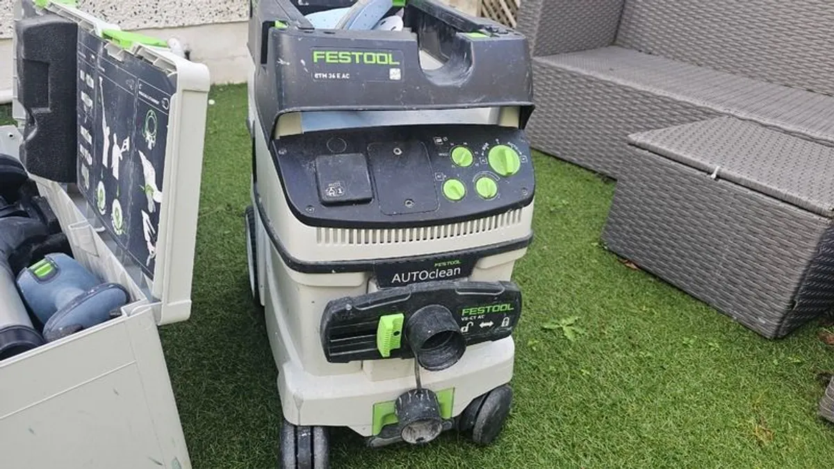 Long-reach sander and extractor set LHS 2 225 EQI/CTM 36-Set 230 V PLANEX FESTOOL - Image 2