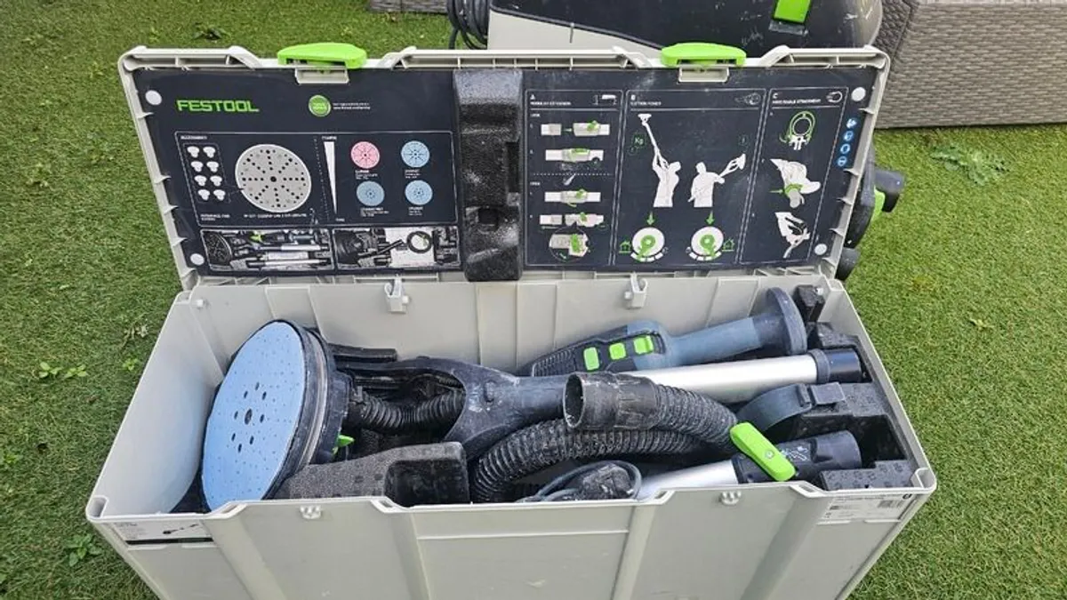 Long-reach sander and extractor set LHS 2 225 EQI/CTM 36-Set 230 V PLANEX FESTOOL - Image 3