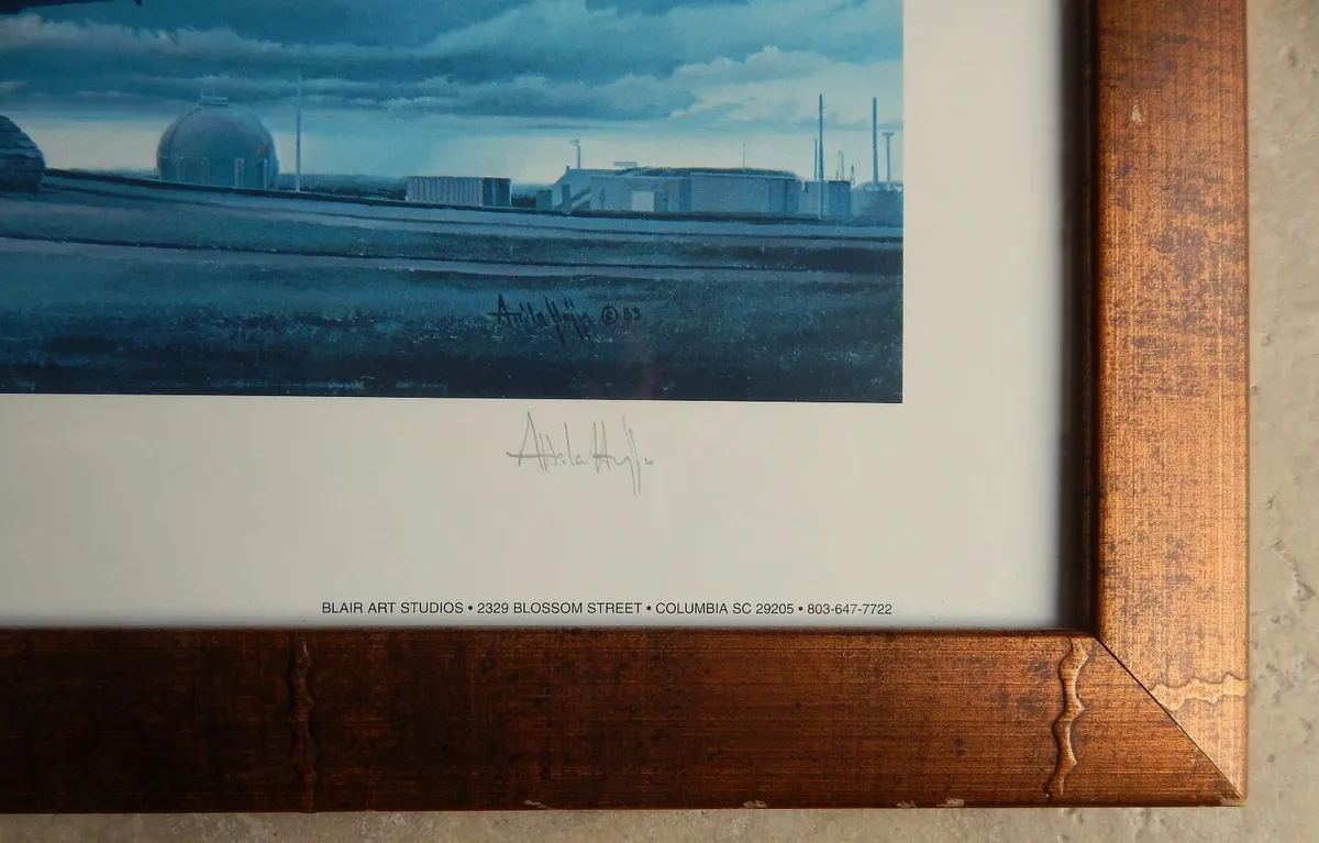 Large Signed Print of Cape Winds by Attila Hejja - Image 3