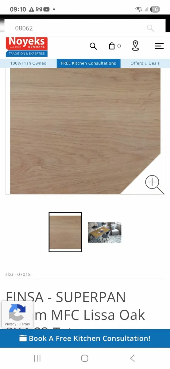 LISSA Oak veneered Wood panels and MDF Sheets