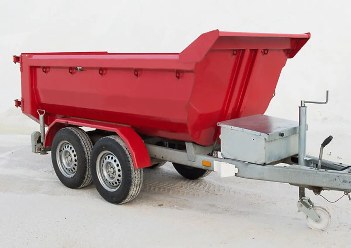 Tipping builders trailer - Image 2