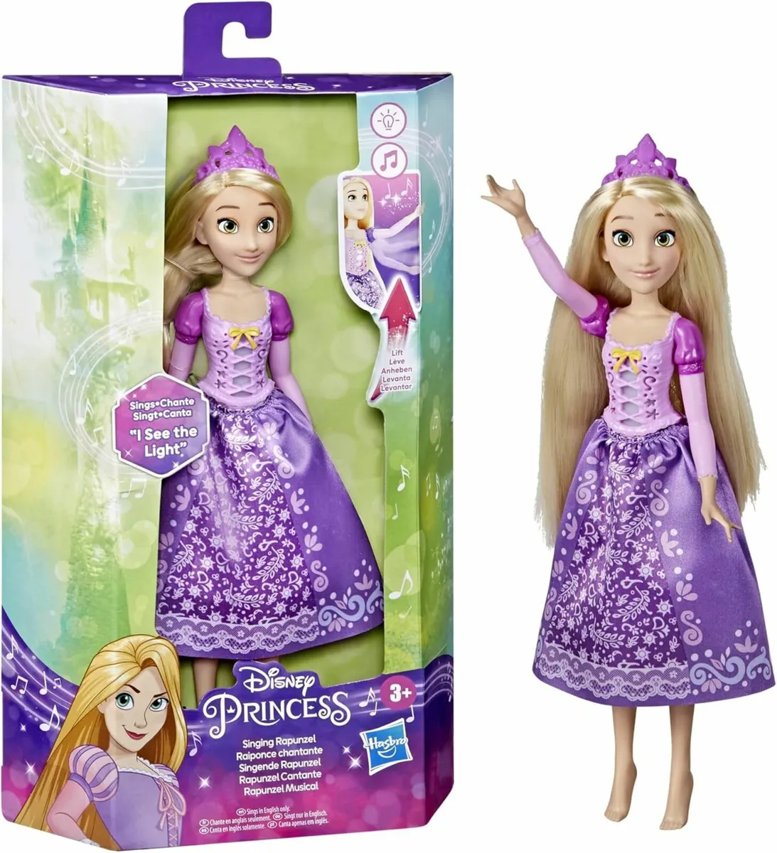 Disney Princess Tangled Singing Rapunzel doll