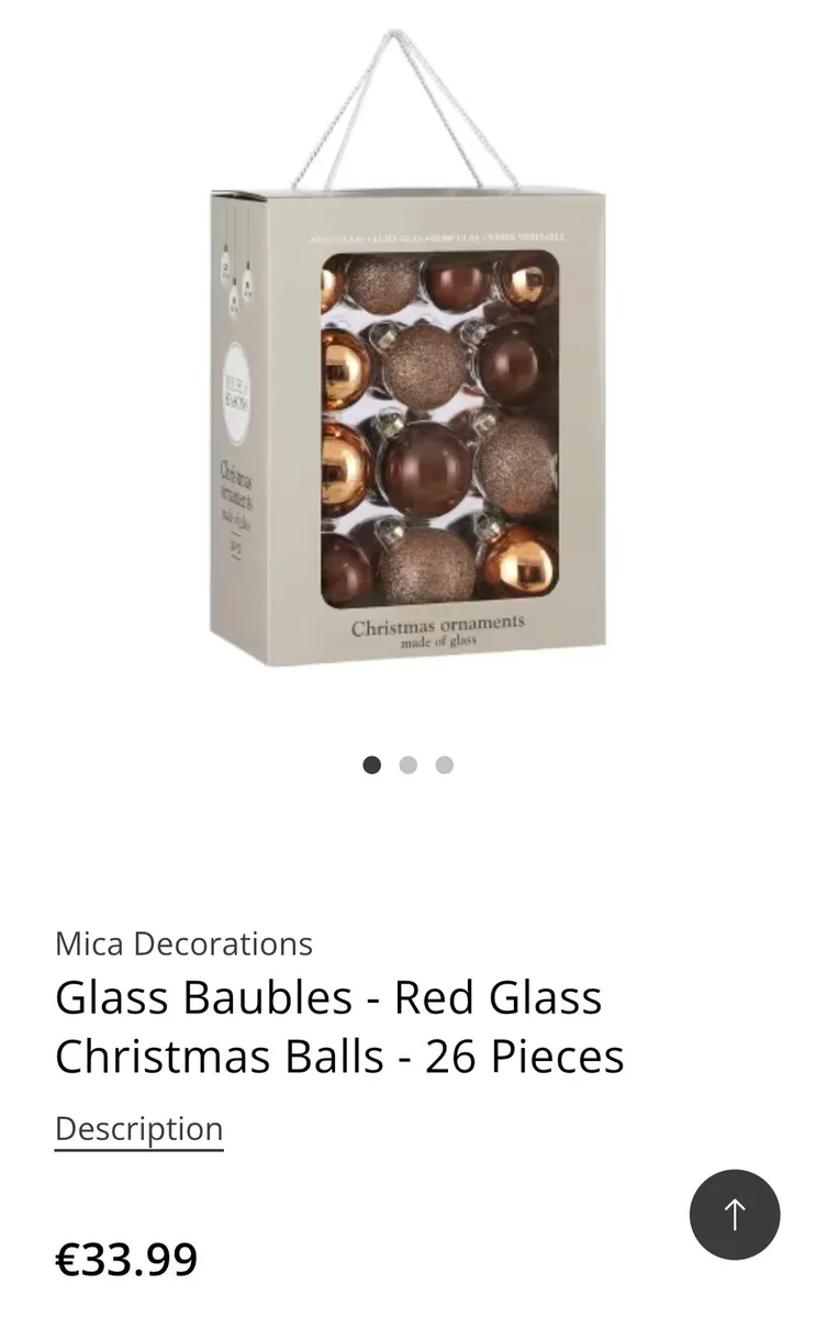 Christmas baubles - Image 1