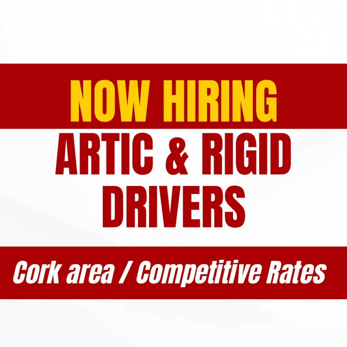 Artic Driver Rigid Driver
