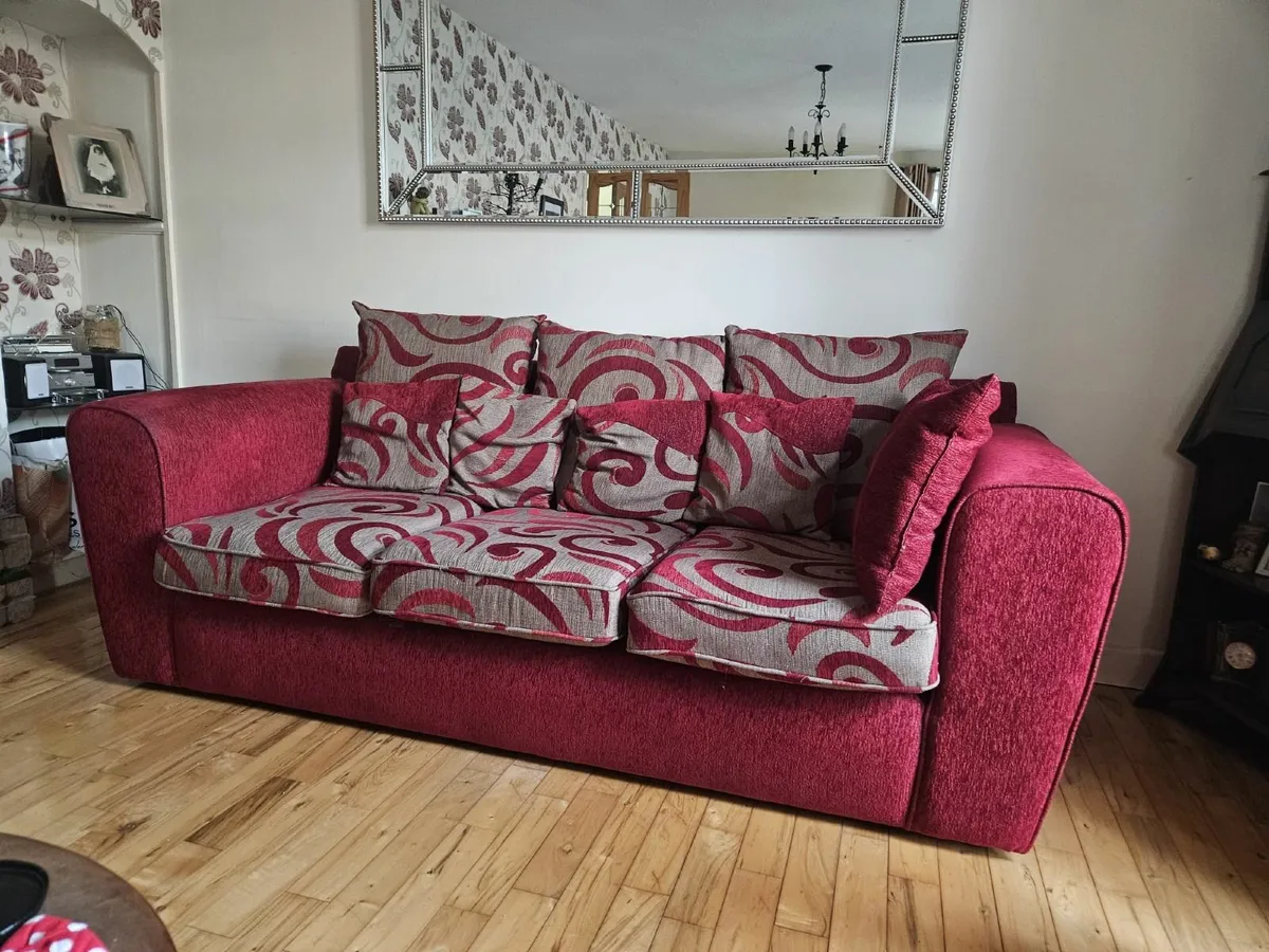 3 piece sofa suite - Image 2