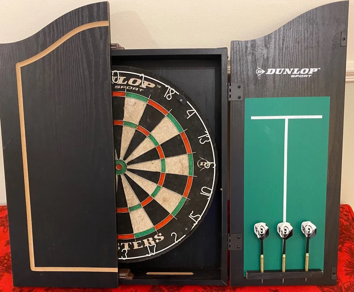 Dart board and case - Image 3
