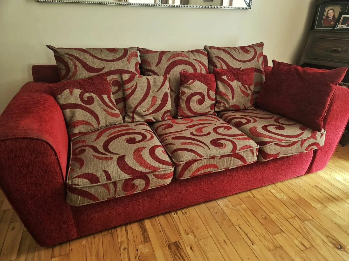3 piece sofa suite - Image 3