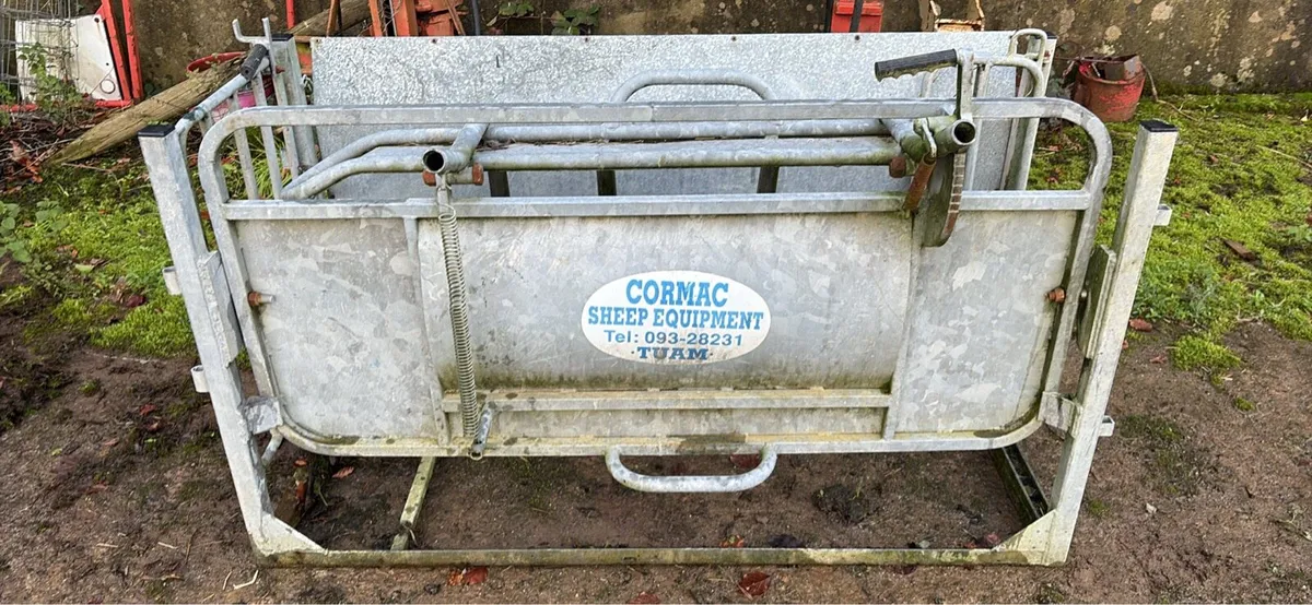 Sheep turnover crate - Image 1