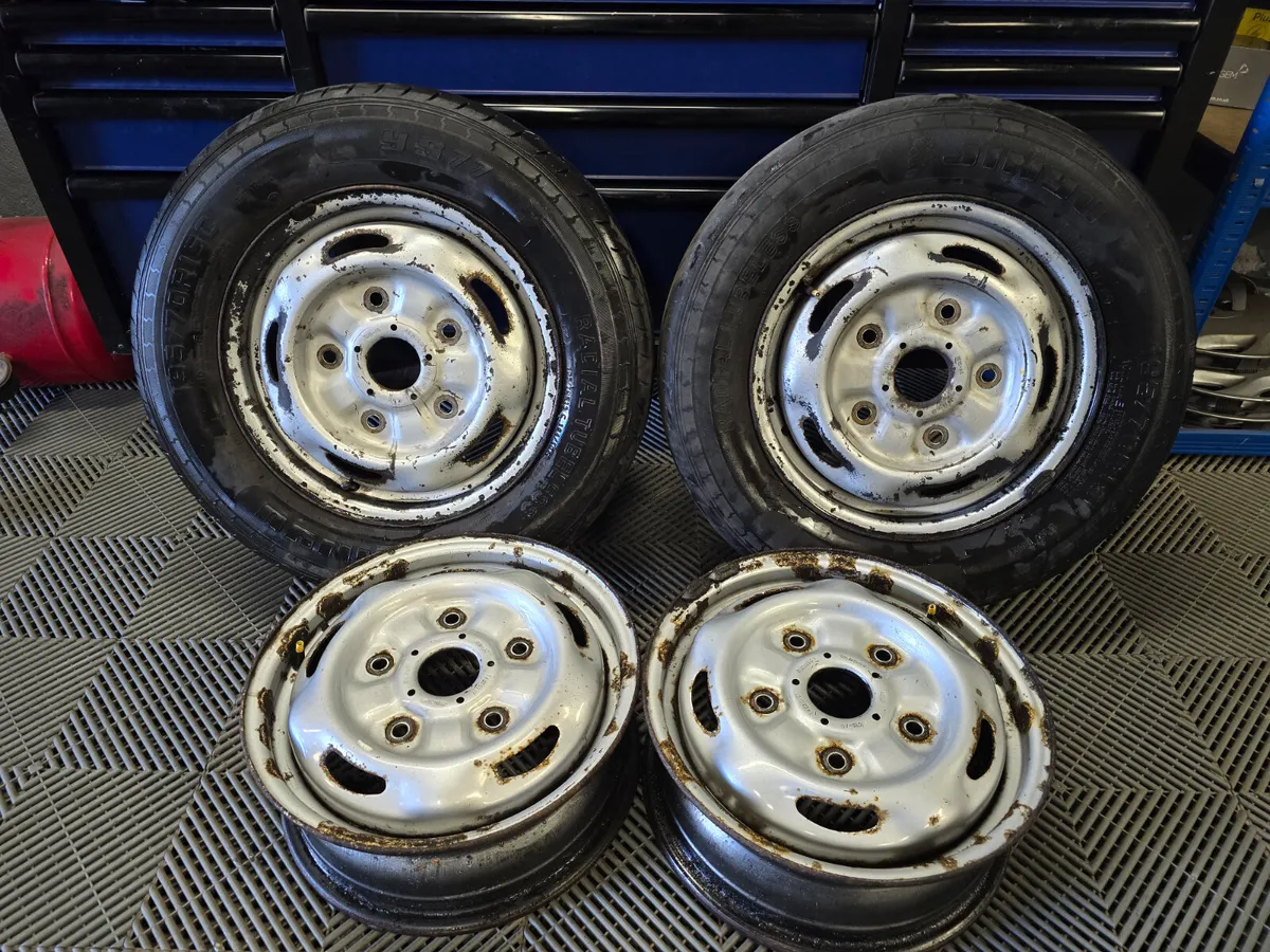 15" Ford Transit Steel Wheels - Image 1