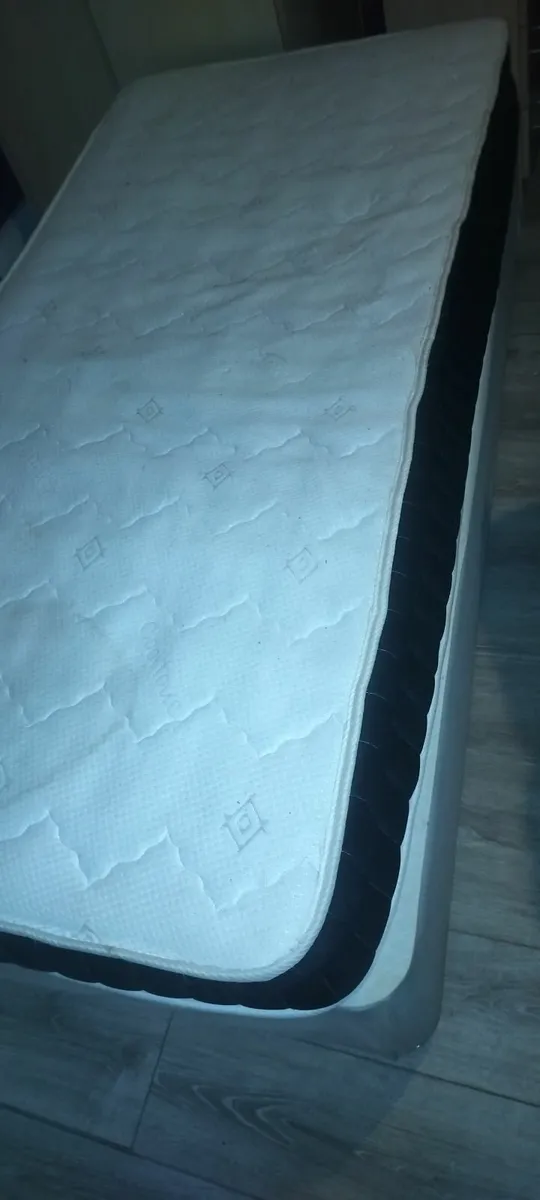 Single Bed frame and Mattress " Free to take" - Image 1