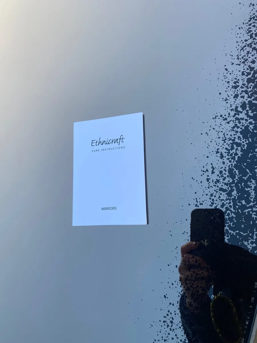 Ethnicraft mirror large brand new in box - Image 2