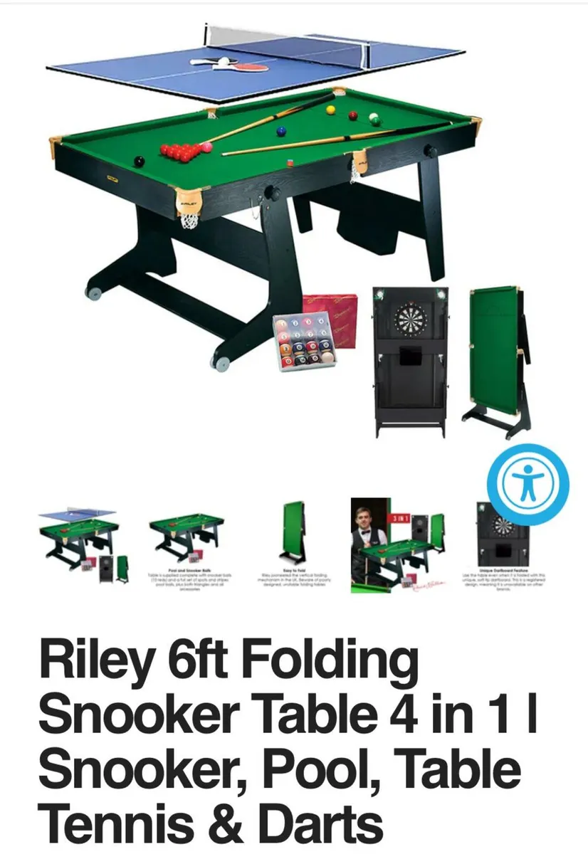 4 in 1 pool table