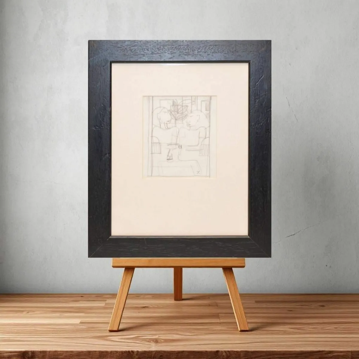 Graham Knuttel Drawing 3 Figures - Image 4