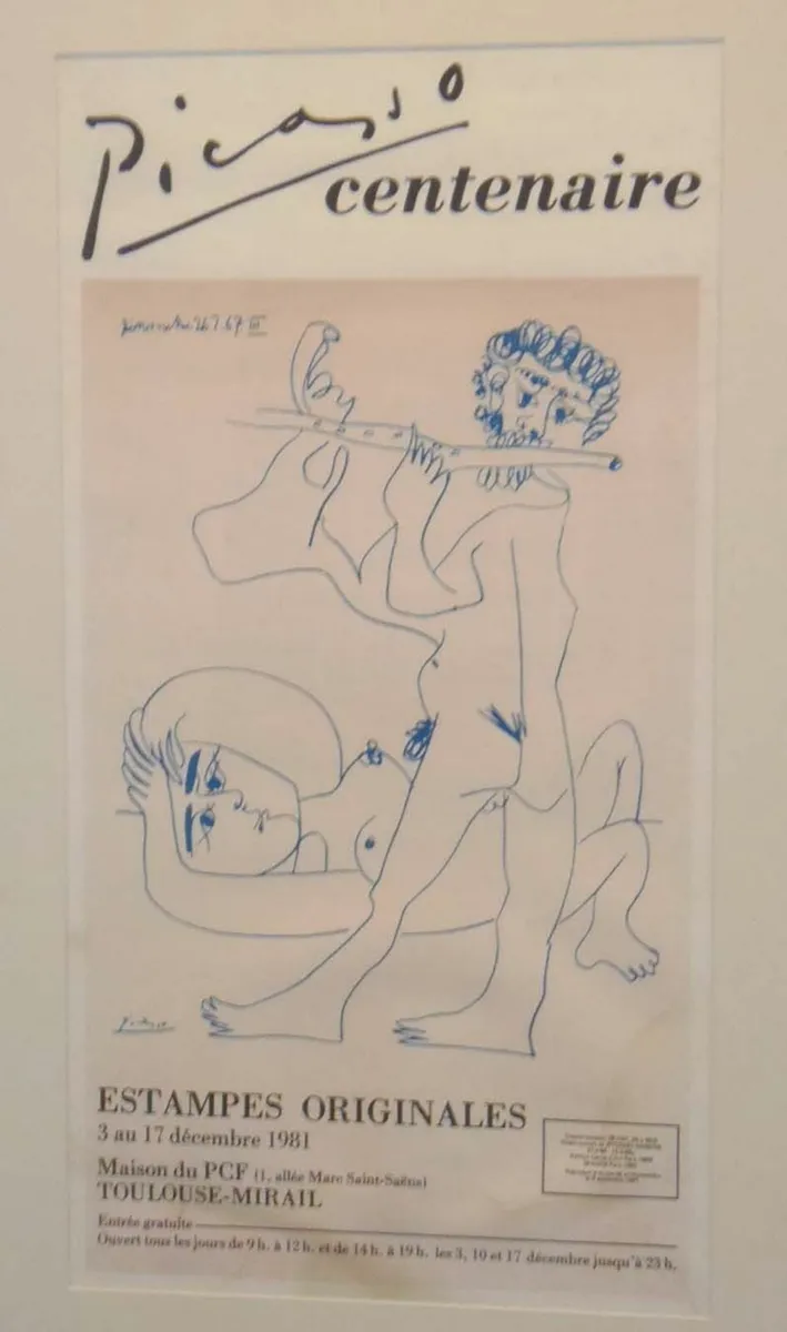 1981 Exhibition Poster Picasso Centenary - Image 4