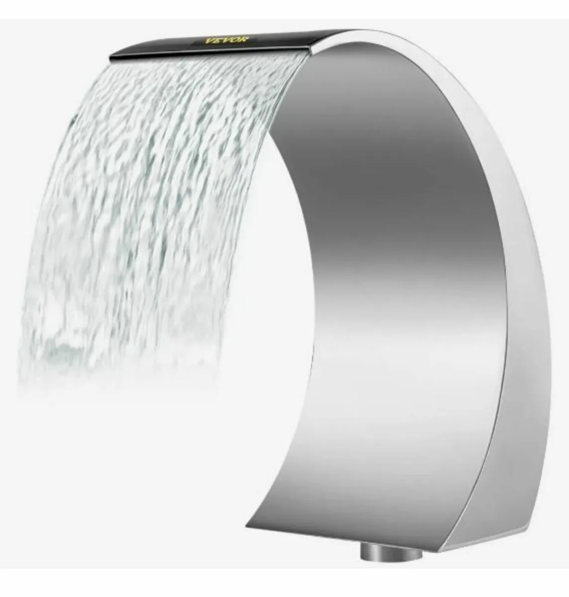 Pool Waterfall Fountain Stainless Steel - Image 1