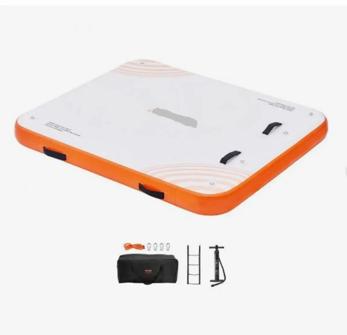 Inflatable Floating Dock, 6 x 5FT - Image 1