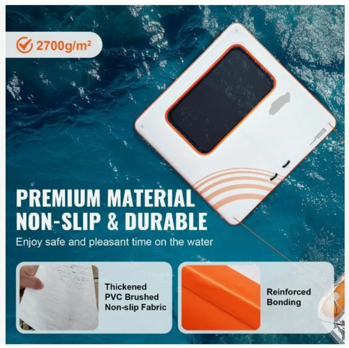 Inflatable Floating Dock, 8 x 5FT - Image 3