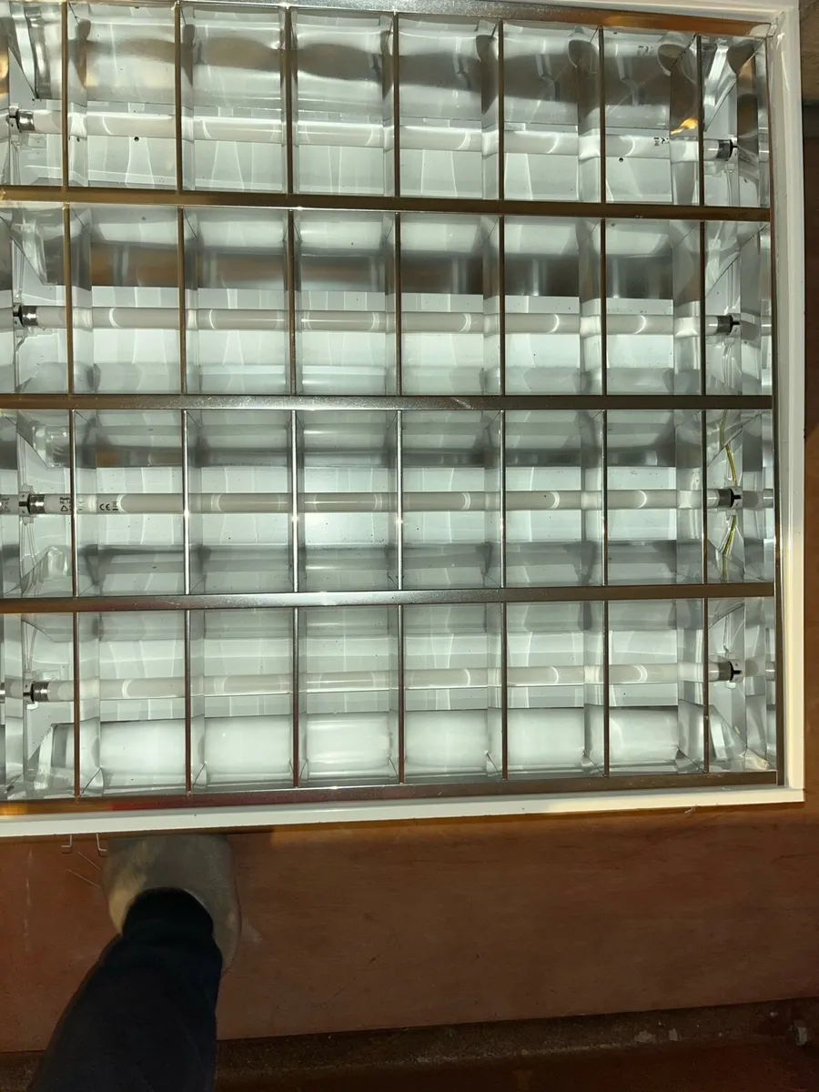 Fluorescent ceiling lights - Image 1