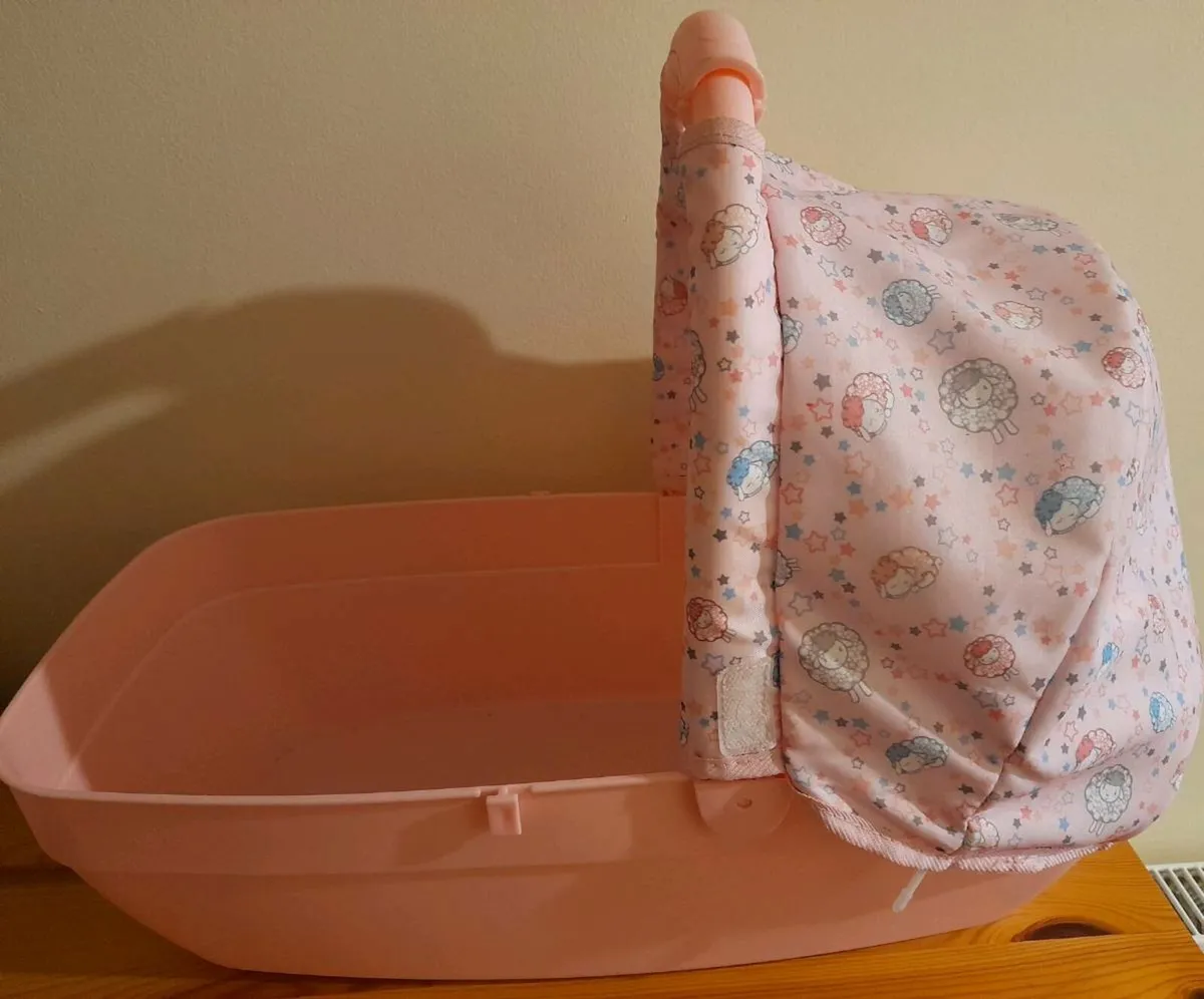 Baby Annabel carry cot and Baby Annabel doll - Image 2