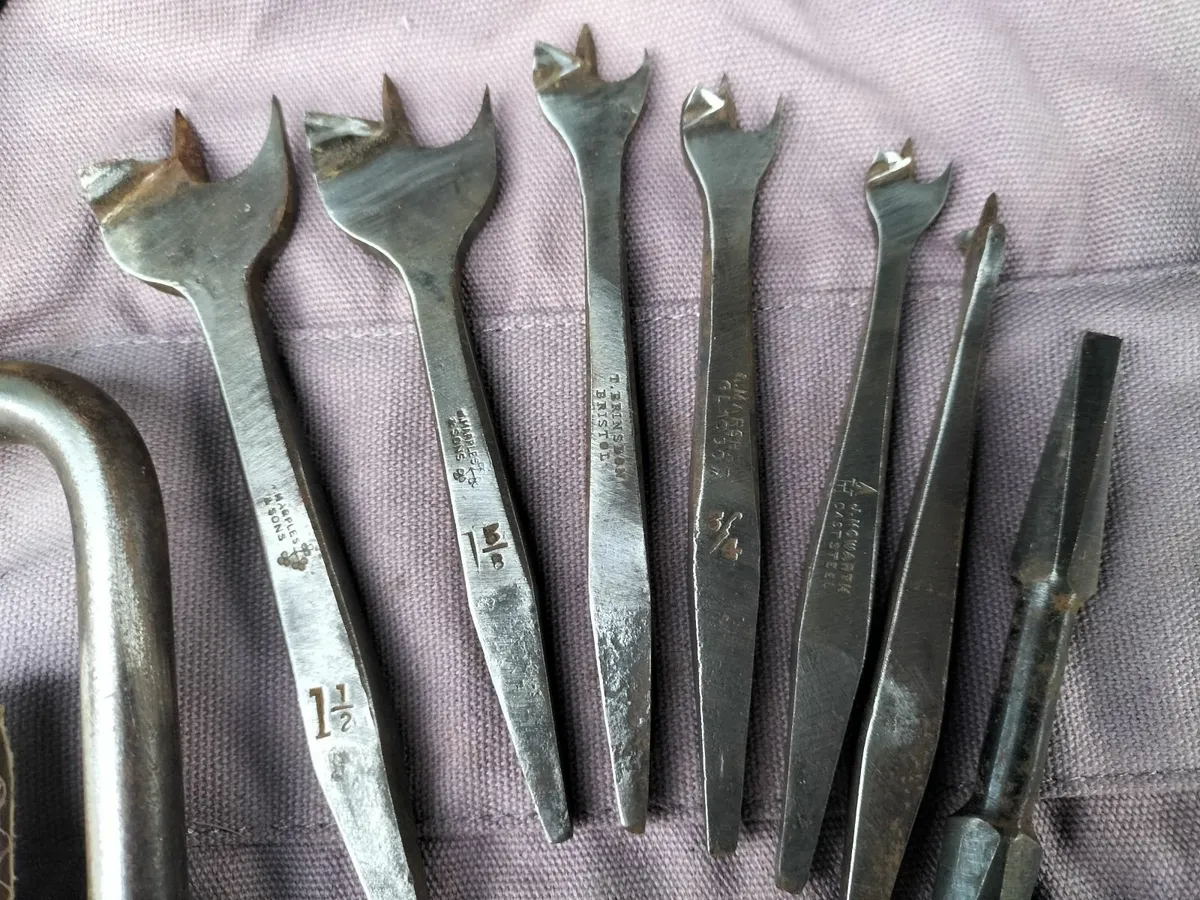 Carpenters Brace & Centre Bits - Image 2