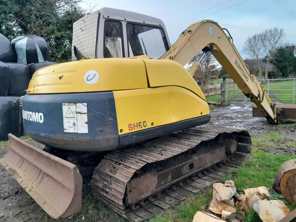 Somitomo 6t digger - Image 3