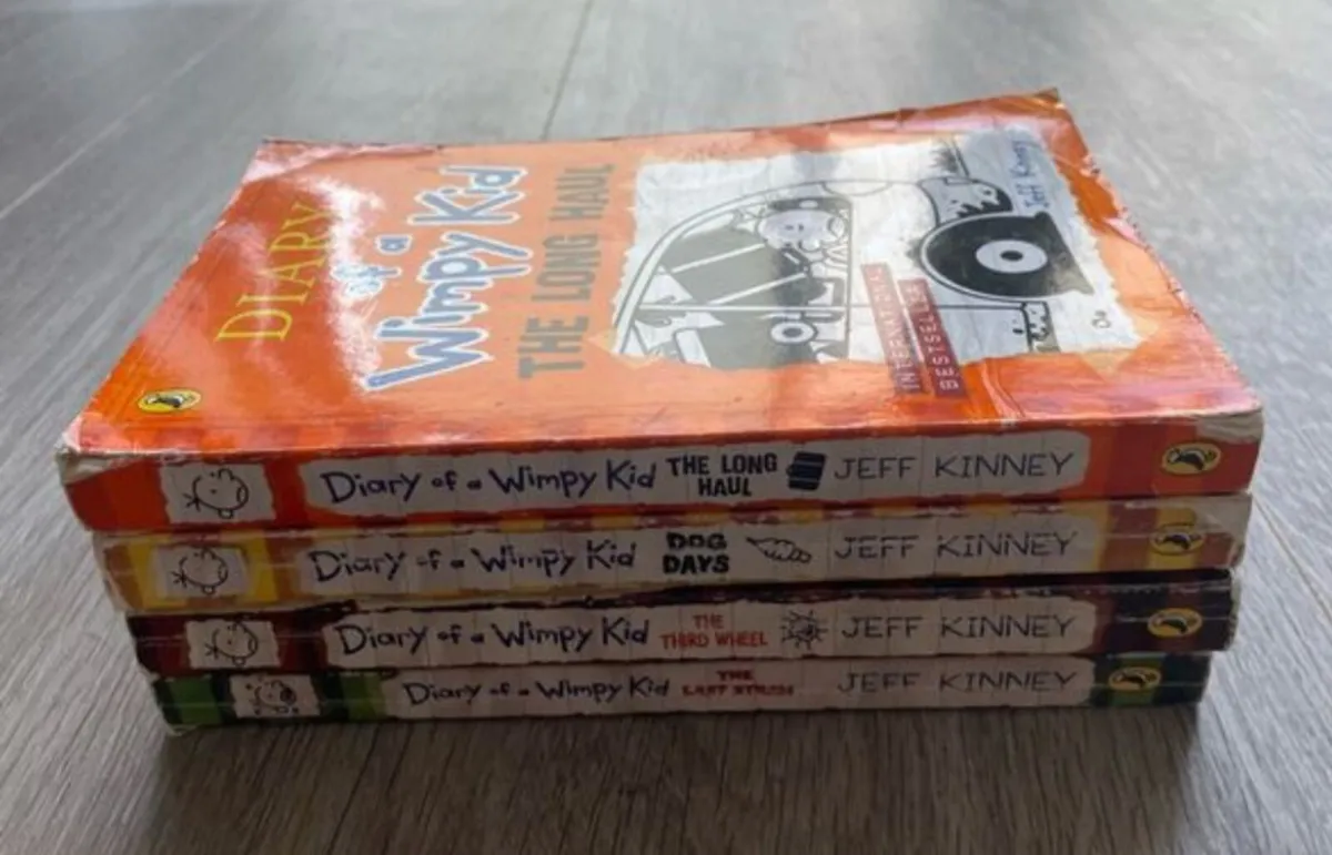 7 Wimpy Kid Books - Image 2