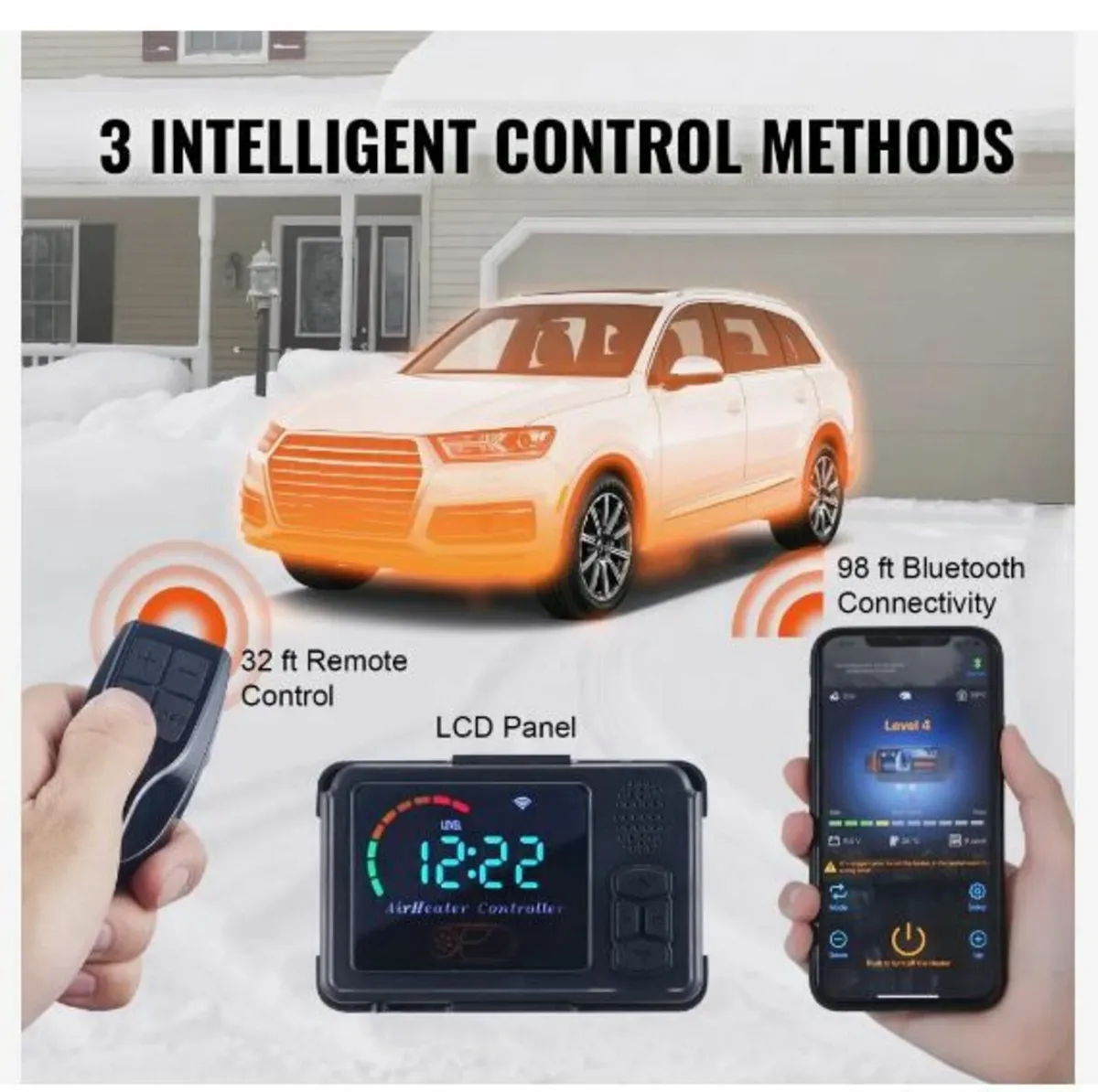 Diesel Air Heater All-in-one 12V 8KW - Image 2