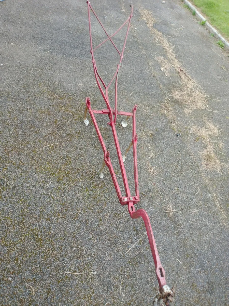 Vintage Horse Drawn Harrow / Scuffler. - Image 2