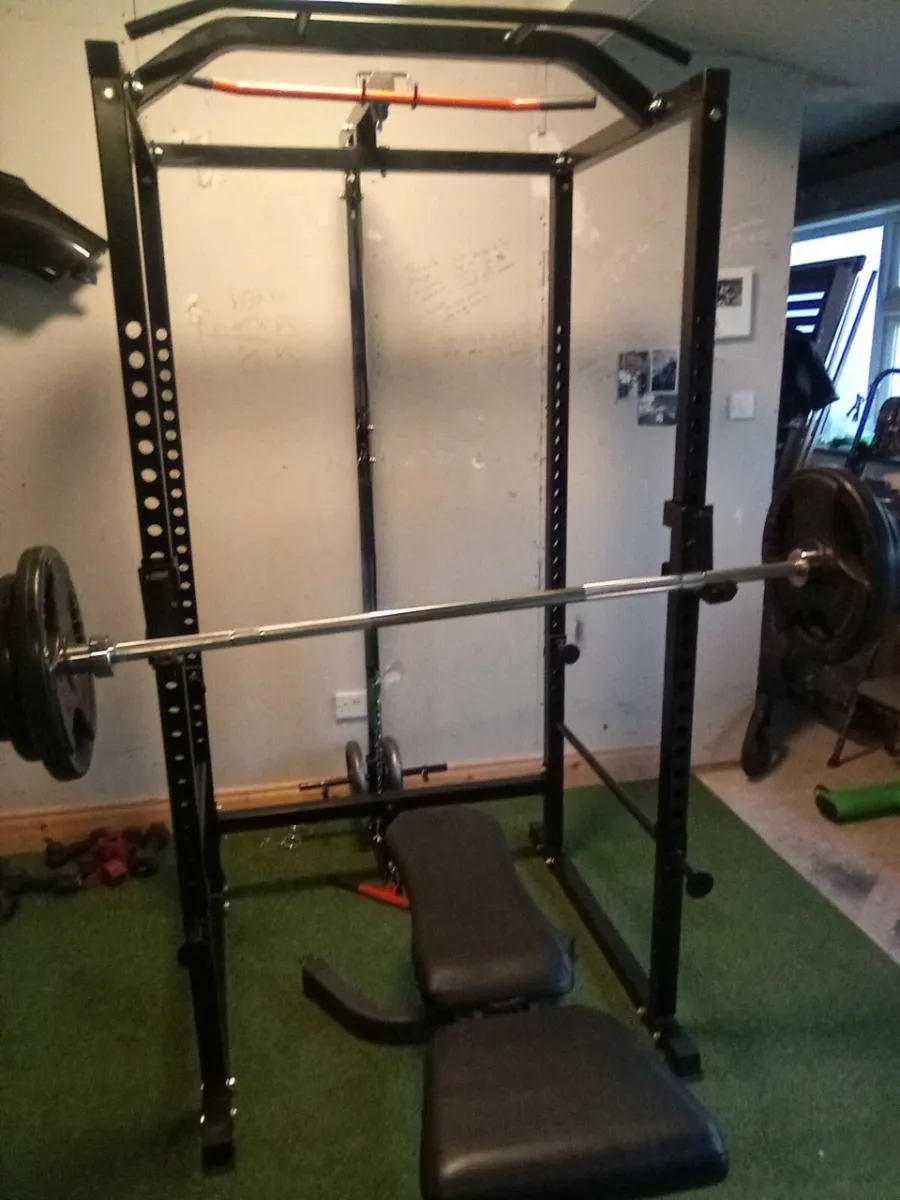 Squat rack and Bench - Image 1