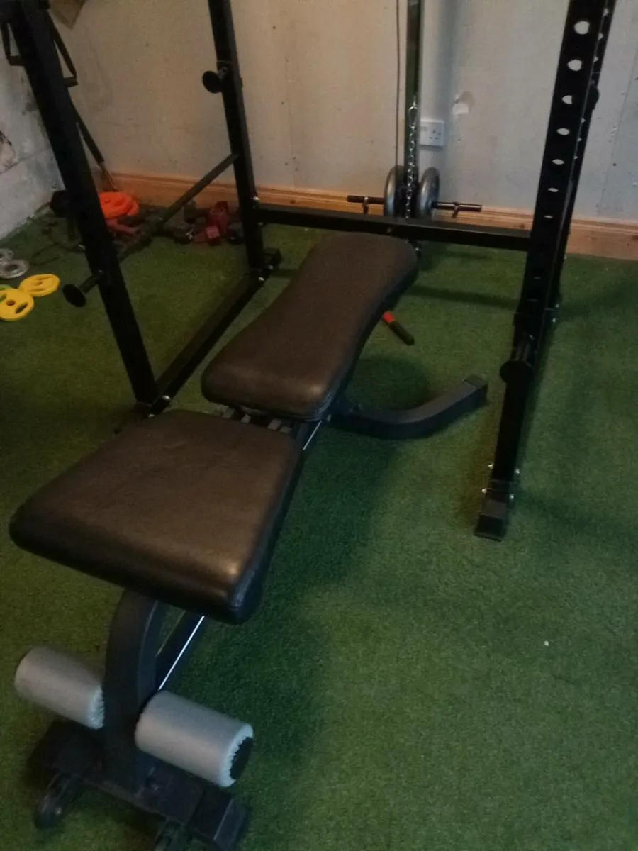 Squat rack and Bench - Image 2