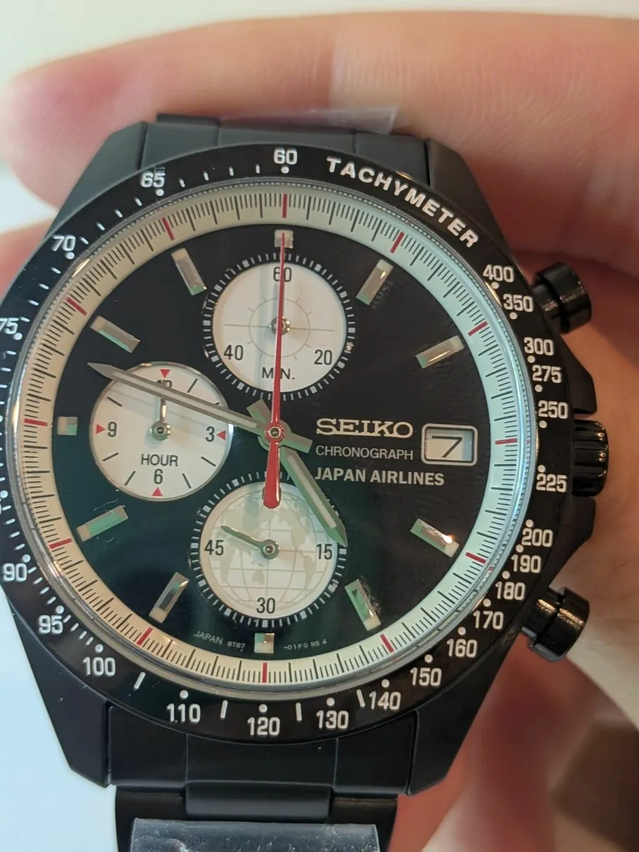 SEIKO Chronograph Japan Airlines  Exclusive Ed - Image 4