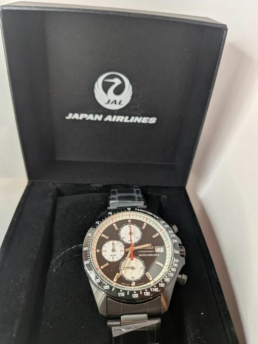 SEIKO Chronograph Japan Airlines  Exclusive Ed - Image 1