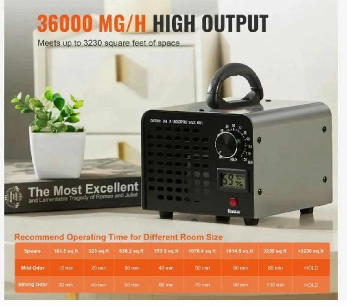 Ozone Generator 36000mg/h Ozone Machine - Image 3