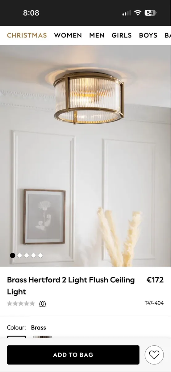 3 new lights out of next home store new unopened - Image 1