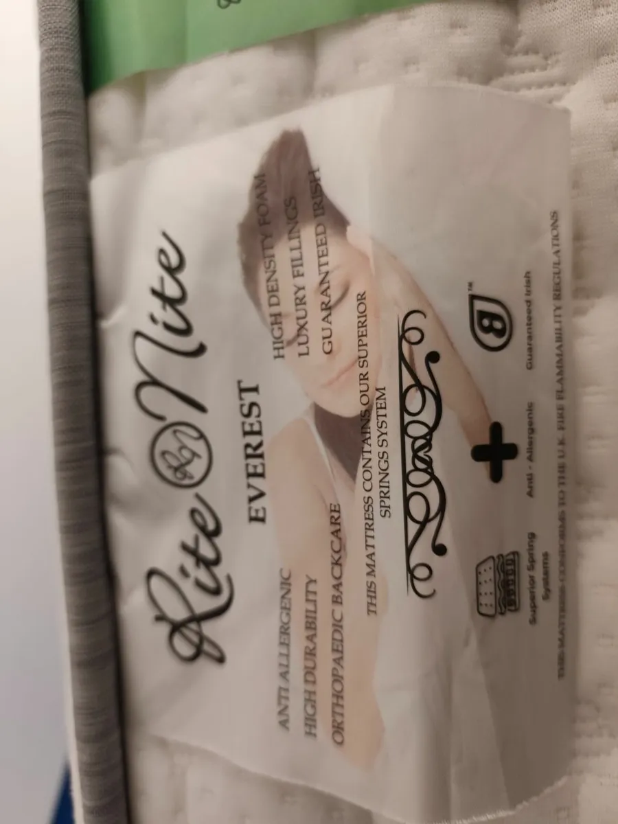 Small Double Mattress 120cmx190cm - Image 2