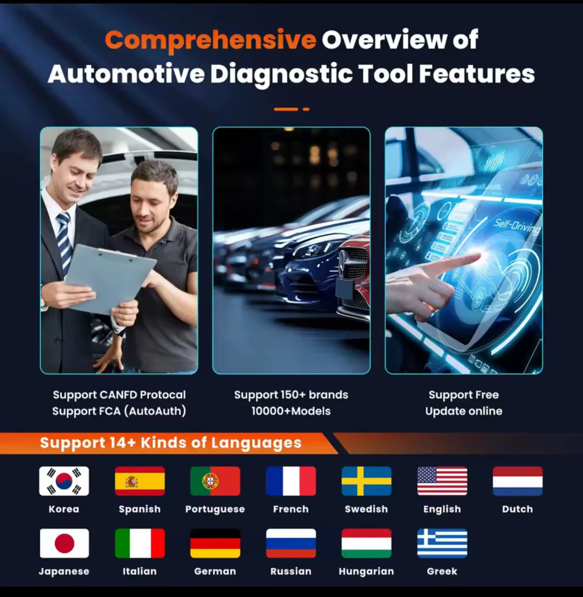 Foxwell GT60  diagnostic for car van new - Image 3